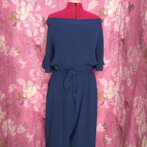 City Chic off shoulder wide leg jumper